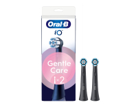 Oral-B Końcówki do szczoteczki ORAL-B iO Gentle Care Black (2 szt.) - 1519105 - zdjęcie 1